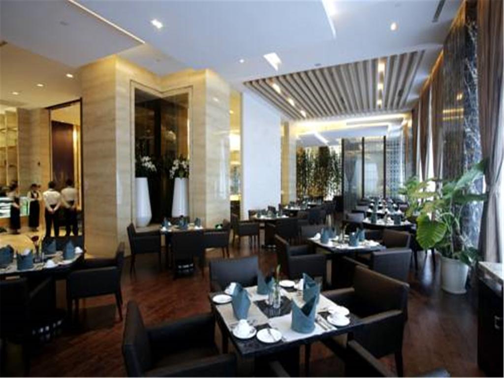Shanghai Yuehua Hotel Ресторант снимка